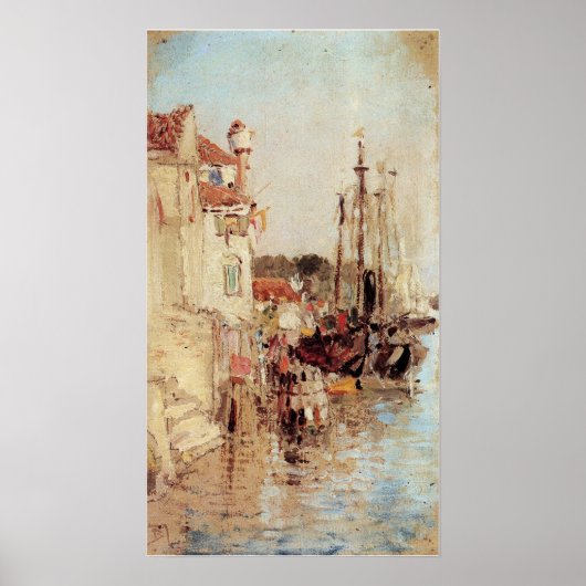 Polenov - Venetië Channels Poster (Voorkant)