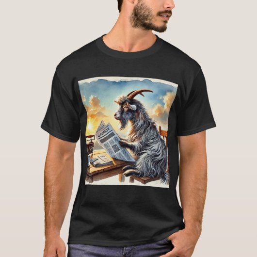 Polera Retrato de cabra T-shirt (Voorkant)