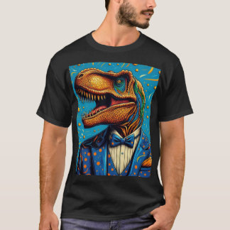 Polera Retrato Dinosaurio T-shirt