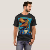 Polera Retrato  Dinosaurio T-shirt (Voorkant volledig)