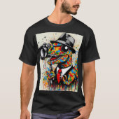Polera T-Rex Fotógrafo T-shirt (Voorkant)