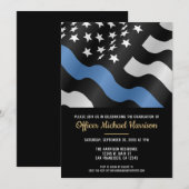 Police Academy Graduation Law Enforcement Officer Kaart (Voorkant / Achterkant)