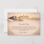 Police Academy Honors Graduation Event Bedankkaart (Voorkant)