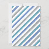 Police Birthday Invitation Police Officer Party Kaart (Achterkant)