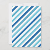 Police Birthday Invitation Police Officer Party Kaart (Achterkant)