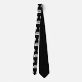 Police Car 911 Men's Tie Stropdas (Achterkant)