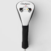 Police Car Design Golfheadcover (Voorkant)
