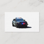 Police Car Visitekaartje (Achterkant)