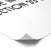 Police Cartoon 5842 Poster (Hoek)