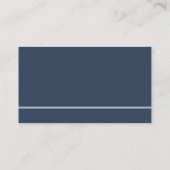 Police Detective Logo Business Card Visitekaartje (Achterkant)