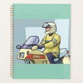 Police Motorcycle Officer Law Enforcement Planner (Voorkant)
