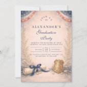 Police Officer Academy Milestone Graduation Kaart (Voorkant)