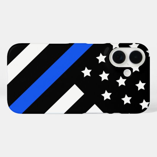 Police Officer Cell Phone Case (Achterkant (horizontaal))