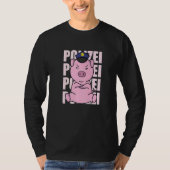 Police Pig with Police Cap T-shirt (Voorkant)