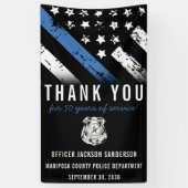 Police Retirement Appreciation Law Enforcement Spandoek (Verticaal)