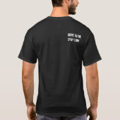 POLICE, S.W.A.T. Ga langzaam, blijf laag. T-shirt (Achterkant)