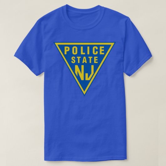 POLICE STATE NJ T-SHIRT (Design voorkant)