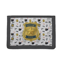 Police Themed Policeman Cop Officer Name