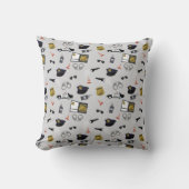 Police Themed Policeman Cop Pattern Kussen (Voorkant)