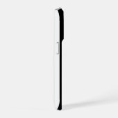 Police Thin Blue Line American Flag Officer Name iPhone Hoesje (Rechterkant)