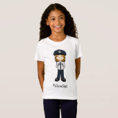 PoliceGirl T-shirt (Voorkant volledig)
