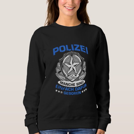 Policema van Badge Born Executive Protection Trui (Voorkant)