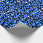 Policeman, Cop Cadeaupapier (Hoek)