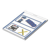 Policeman Hero Kinder Snoep Bar Wrapper Party Favo Notitieblok (Linkerzijde)