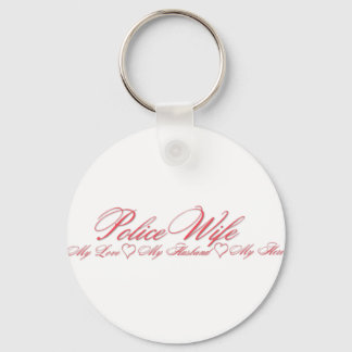Policeman Husband Hero Sleutelhanger