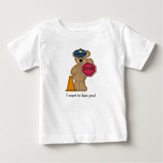 Policeman Teddy Bear T-Shirt