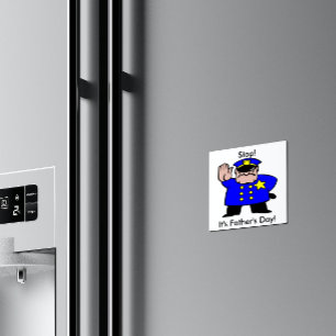 Policeman - Vaderdag Magneet