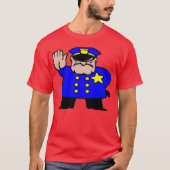 Policeman - Vaderdag T-shirt (Voorkant)