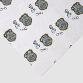 Policeman voor decoratief weefselpapier tissuepapier (Detail)