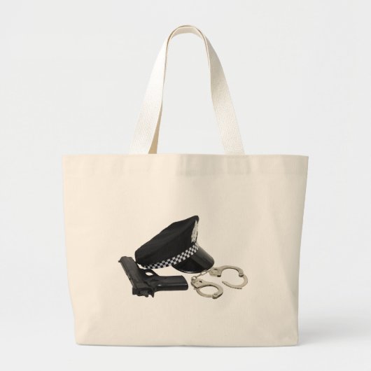 PolicemanKit081609 Grote Tote Bag (Voorkant)