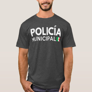 Policia Costume T Shirt - Mexicaanse politie Hallo