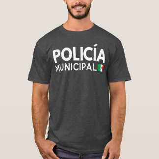 Policia Costume T Shirt - Mexicaanse politie Hallo