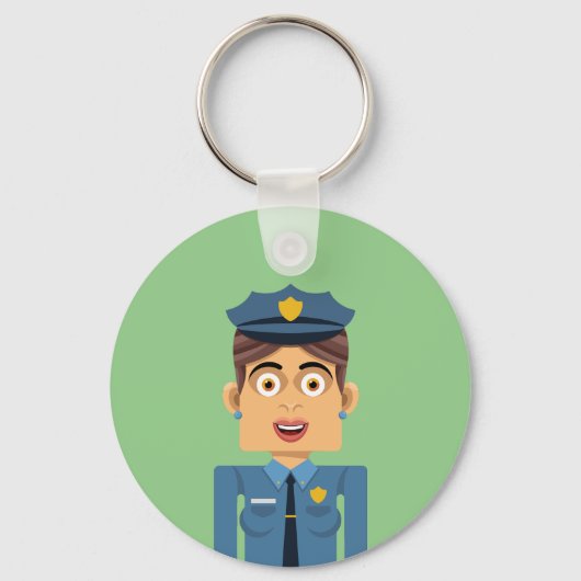 Policia Sleutelhanger (Voorkant)