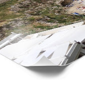 Polignano a Mare City strand in Puglia print Foto Afdruk (Hoek)