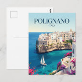 Polignano a Mare Italië Briefkaart (Voorkant / Achterkant)