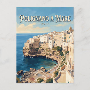 Polignano a Mare Kustzicht Italië Briefkaart