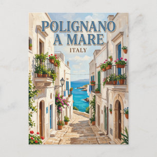 Polignano a Mare Oude Stad Italië Briefkaart