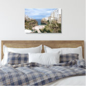 Polignano a Mare stadsstrand in Puglia canvas prin (Insitu (Slaapkamer))