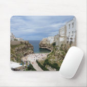 Polignano a Mare stedelijk strand in Puglia mousep Muismat (Met muis)