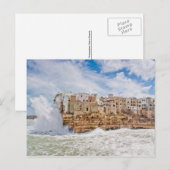 Polignano, ten zuiden van Italië Briefkaart (Voorkant / Achterkant)
