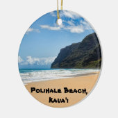 Polihale Kaua'i Keepomwille Keramisch Ornament (Links)