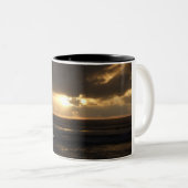 Polihale Sunset Tweekleurige Koffiemok (Voorkant rechts)