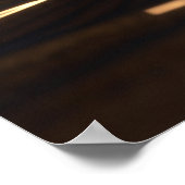 Polijdiamant, glanzend gemstone zoom poster (Hoek)