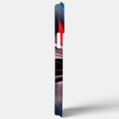 Polijstende bogen die elkaar overlappen, zijn rood Case-Mate iPhone case (Achterkant / Rechts)