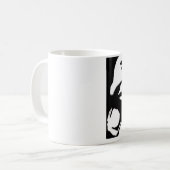 Polimasaren kaffemugg koffiemok (Voorkant links)