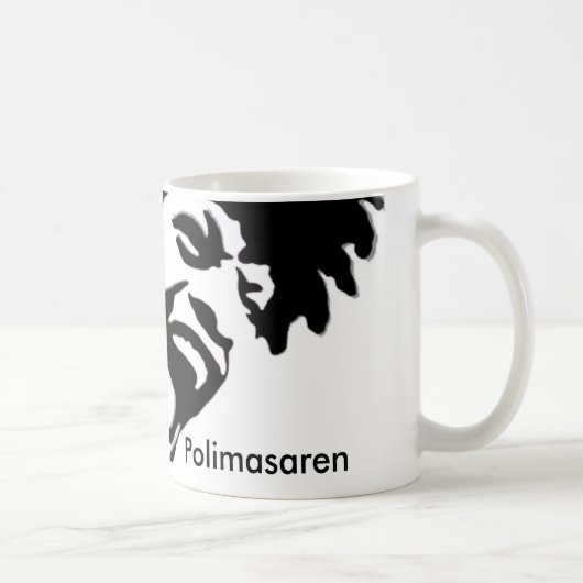 Polimasaren kaffemugg koffiemok (Rechts)